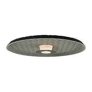 CEILING LED LIGHT 13W ACOUSTIC LIGHT GREY - BLACK