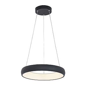 PENDANT  LIGHT 32W 3000K  ALUMINUM & ACRYLIC SANDY BLACK