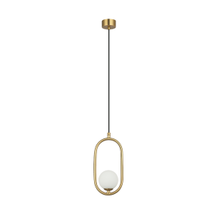 PENDANT LAMP G9 MAX 7W METAL GOLD