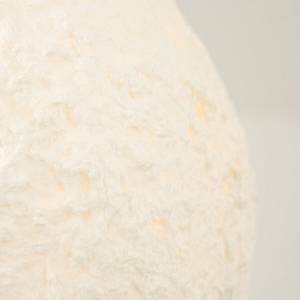 PENDANT LIGHT 1xE27 MAX 15W METAL - PAPER PULP - PLASTIC GLOBE WHITE