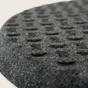 CEILING LED LIGHT 13W ACOUSTIC LIGHT GREY - BLACK