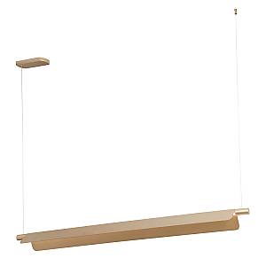 PENDANT LED LIGHT 22W 3000K-4000K-5700K BRUSHED GOLD MOVABLE LIGHT DEFLECTORS