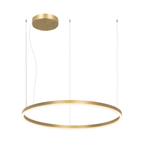 LED PENDANT LIGHT  83W 3000K  ALUMINIUM  & ACRYLIC  GOLD