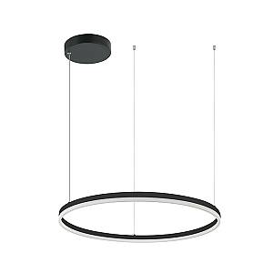 LED PENDANT LIGHT 57W 3000K  ALUMINUM  & ACRYLIC  BLACK