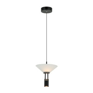PENDANT LED LIGHT 10W 3000K ALUMINIUM BLACK