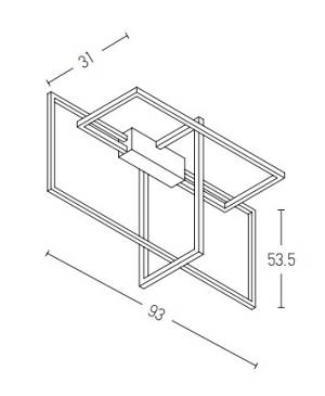 LED 60W 3000K   GOLD