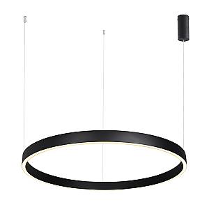 PENDANT LED LIGHT UP-DOWN 70W 3000K BLACK ALUMINIUM - ACRYLIC