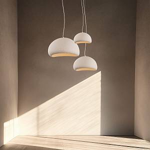PENDANT LAMP E27 MAX 15W FIBERGLASS