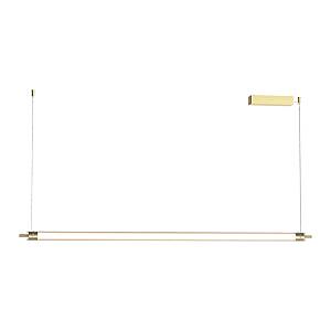 PENDANT LED LINE LIGHT 33W 3000K TRIAC BRUSHED GOLD