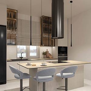 LED PENDANT LIGHT 6W ALUMINIUM  3000K BLACK