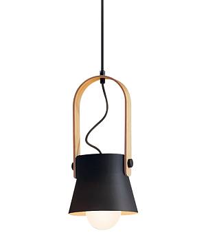 PENDANT 1L BLACK-WOOD