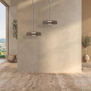 PENDANT LED LIGHT 15W 3000K METAL-GLASS BLACK