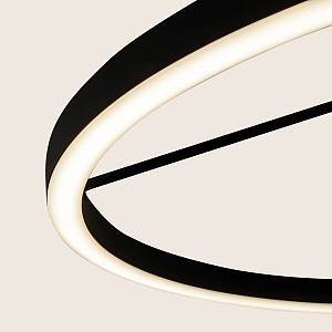 CEILING LED LIGHT 26W 3000K TRIAC SANDY BLACK