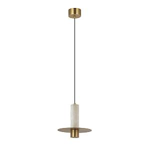 PENDANT LED LIGHT 7W 3000K TRIAC ALABASTER - BRASS