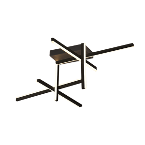 CEILING LED LIGHT 50W 3000K ALUMINIUM BLACK