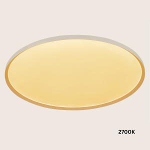 CEILING LED LIGHT 56W 2700K-3200K-4000K DALI SANDY WHITE - METAL - ALUMINIUM - MICROPRISMATIC DIFFUSER