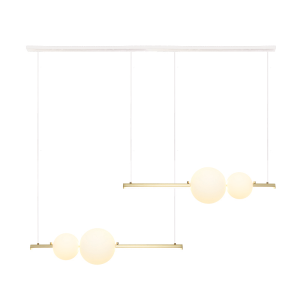 PENDANT LED LIGHT 24W WHITE-OPAL GLASS