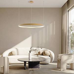 PENDANT LED LIGHT 45W 3000K ALUMINIUM GOLD