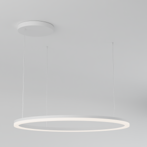 LED PENDANT LIGHT 57W 3000K  ALUMINUM  & ACRYLIC WHITE