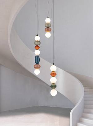 INTERMIDDIATE OPAL GLASS LED 15W D:200MM FOR PLUG & PLAY MODULAR SYSTEM