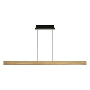 PENDANT LED LINE LIGHT 46W 3000K TRIAC BRUSHED GOLD -ALUMINIUM - BLACK METAL