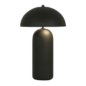 TABLE LIGHT 2XE27 MAX 40W CERAMIC BLACK