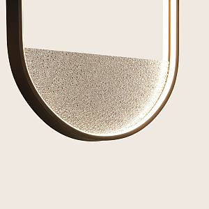 PENDANT LED LIGHT 54W 3000K,4000K BLACK-LIGHT GREY