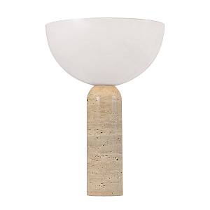 TABLE LIGHT 1xE27 MAX 40W NATURAL STONE - OPAL ACRYLIC
