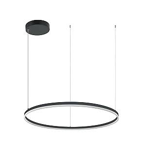 84W LED PENDANT LIGHT  83W 3000K   ALUMINIUM & ACRYLIC BLACK