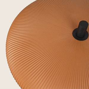 TABLE LIGHT 2xG9 LED MAX 9W TERRACOTTA - SANDY BLACK CLAY - METAL