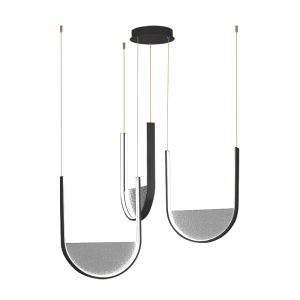 PENDANT LED LIGHT 54W 3000K,4000K BLACK-LIGHT GREY
