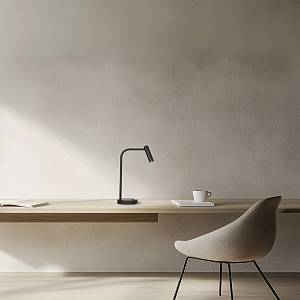 TABLE LED LIGHT 2,5W 3000K  METAL-ALUMINIUM BLACK