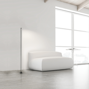 LED FLOOR 20W 3000K  ALUMINIUM  BLACK