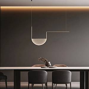 PENDANT LED LIGHT 35W 3000K,4000K BLACK-LIGHT GREY