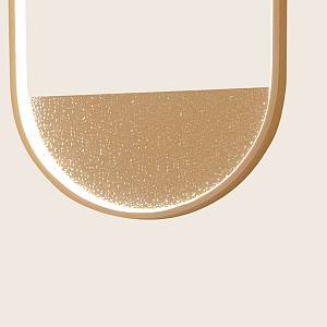 PENDANT LED LIGHT 54W 3000K,4000K GOLD-CHAMPAGNE