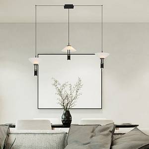 LINE LED LIGHT 28W 3000K ALUMINIUM BLACK