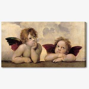 M076 - Πίνακας Ραφαήλ η ζωγραφική των αγγέλων