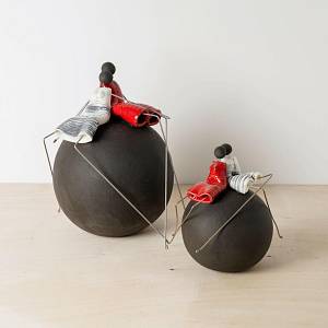 Ζευγάρι σε σφαίρα μεγάλη