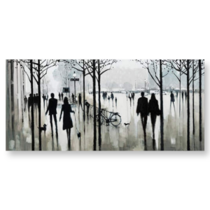 GX039 - Πίνακας μαύρες φιγούρες ζευγαριών