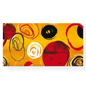 M646 - Πίνακας αφηρημένα κυκλικά σχέδια