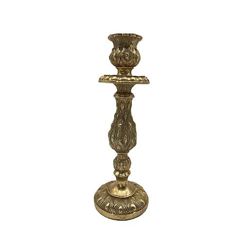 PEACOCK ΚΗΡΟΠΗΓΙΟ POLYRESIN ΧΡΥΣΟ ΑΝΤΙΚΕ 8,8x0,88xH25,2cm