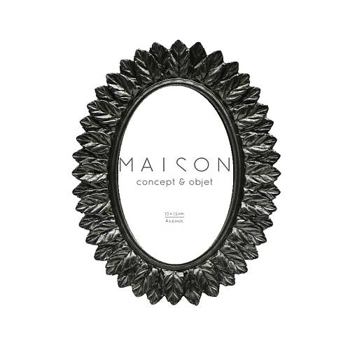 CROWN ΚΟΡΝΙΖΑ POLYRESIN ΓΥΑΛΙ ΑΣΗΜΙ 17x2xH21,5cm