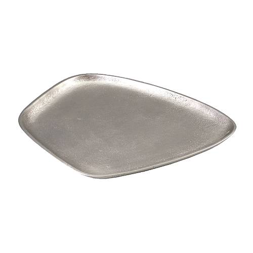 DIAMOND ΔΙΣΚΟΣ ΑΛΟΥΜΙΝΙΟ SILVER ΜΑΤ 38x34xH2cm