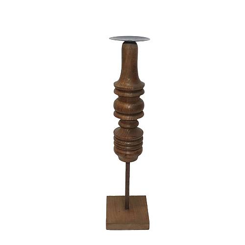 HIPPO ΚΗΡΟΠΗΓΙΟ ΞΥΛΟ ΜΕΤΑΛΛΟ ΦΥΣΙΚΟ D10xH40,5cm