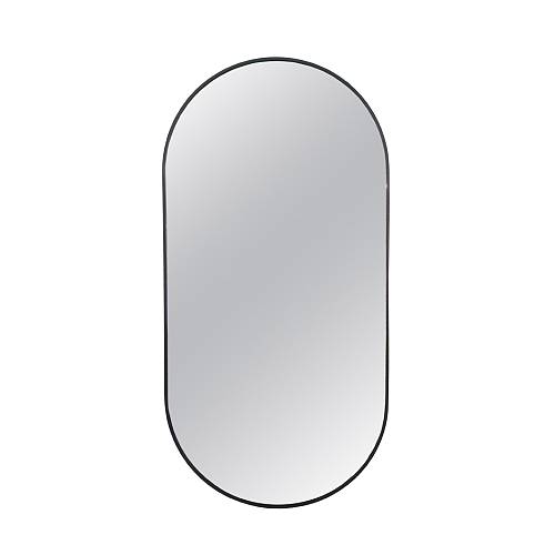 OVALIS ΚΑΘΡΕΠΤΗΣ ΤΟΙΧΟΥ ΜΑΥΡΟ 60xH120cm
