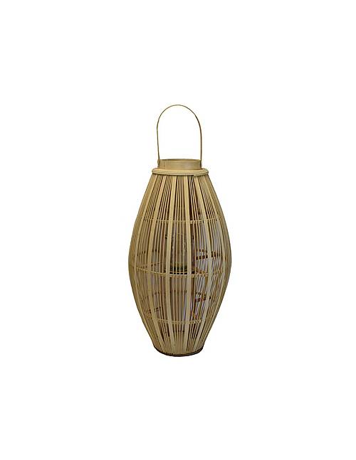 Φανάρι bamboo μπουλ φυσικό 38Χ71/89