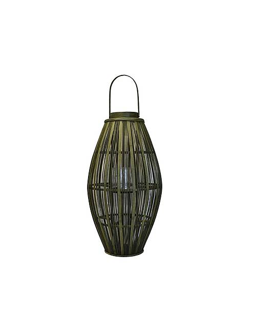Φανάρι bamboo μπουλ λαδί 38Χ71/89