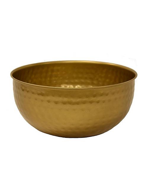 Μπωλ μεταλ.χρυσό 21Χ9,5