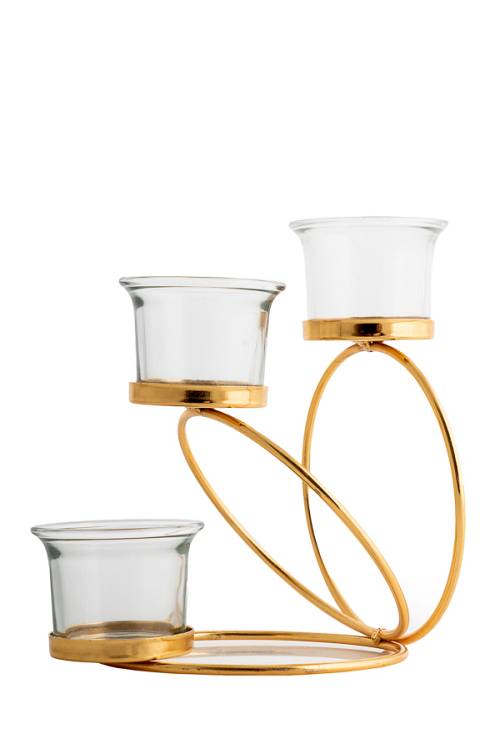 ΚΗΡΟΠΗΓΙΟ ΜΕΤΑΛΛΙΚΟ 3 ΘΕΣΕΙΣ ΜΕ ΓΥΑΛΕΣ