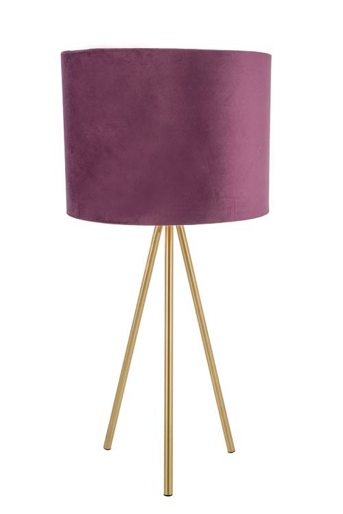 ΛΑΜΠΑ ΜΕ ΒΕΛΟΥΔΙΝΟ ΚΑΠΕΛΟ ΜΩΒ 30Χ62